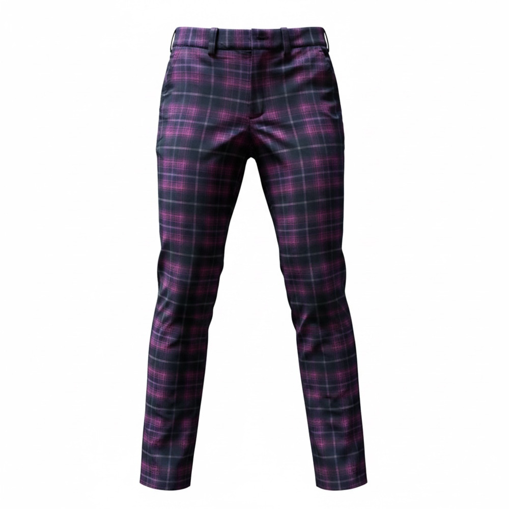 Nike Golf Tour Performance Dri-FIT Plaid Trousers Pants Size 10